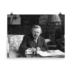G. K. Chesterton Poster Print