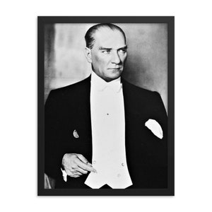 Atatürk (Mustafa Kemal Ataturk) Framed Print
