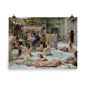 Women Of Amphissa by Lawrence Alma Tadema Poster Print
