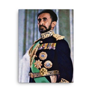 Haile Selassie I Canvas Print - Canvas Wall Art