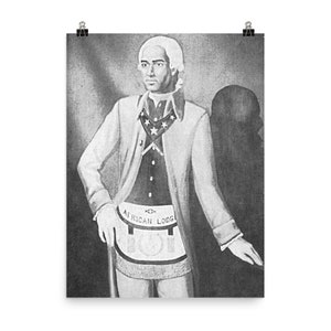 Prince Hall Poster Print – 18” x 24”
