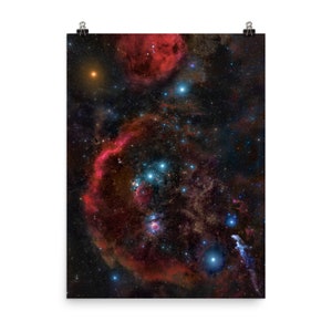 Orion Constellation Poster Print