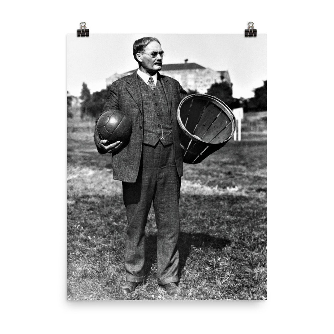 James Naismith Poster Print Etsy
