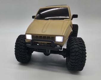 IR60 Headlight Lens Pack for SCX24, Redcat Accent 18, or TXR4M, 3D printed, multiple styles and sizes