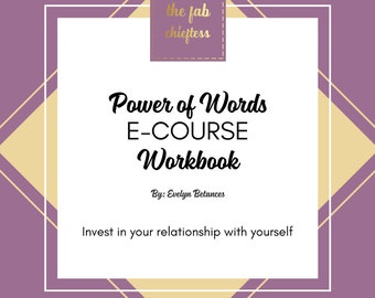 Coaching: Power of Words Workbook