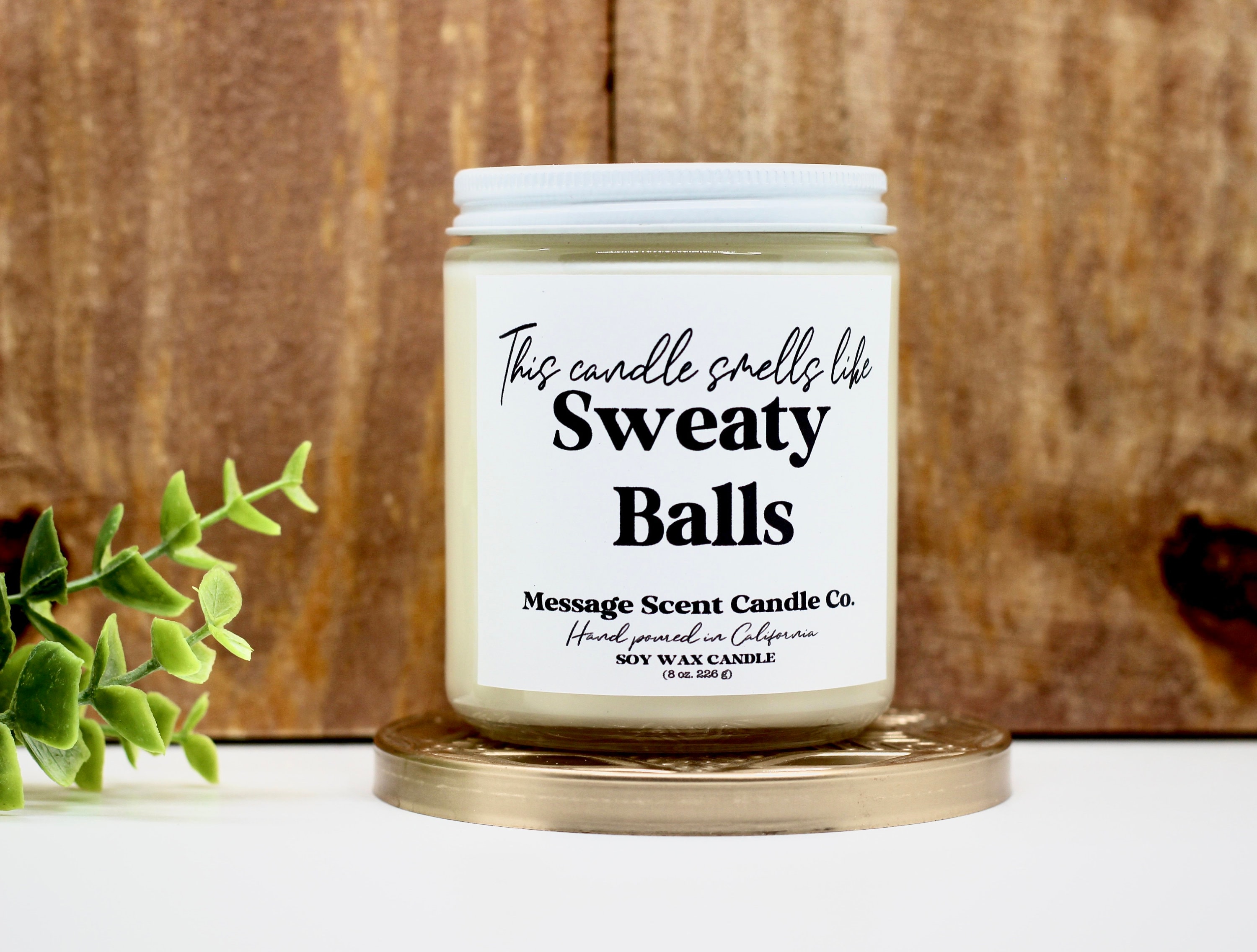 Sweaty Balls Scented Candle