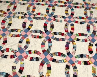 Wedding Ring Quilt - Etsy