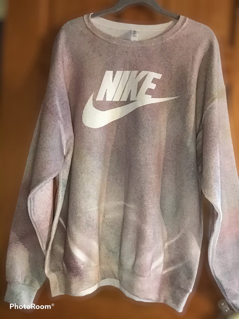 Nike Inspired Multicolor Sweatshirt | Etsy