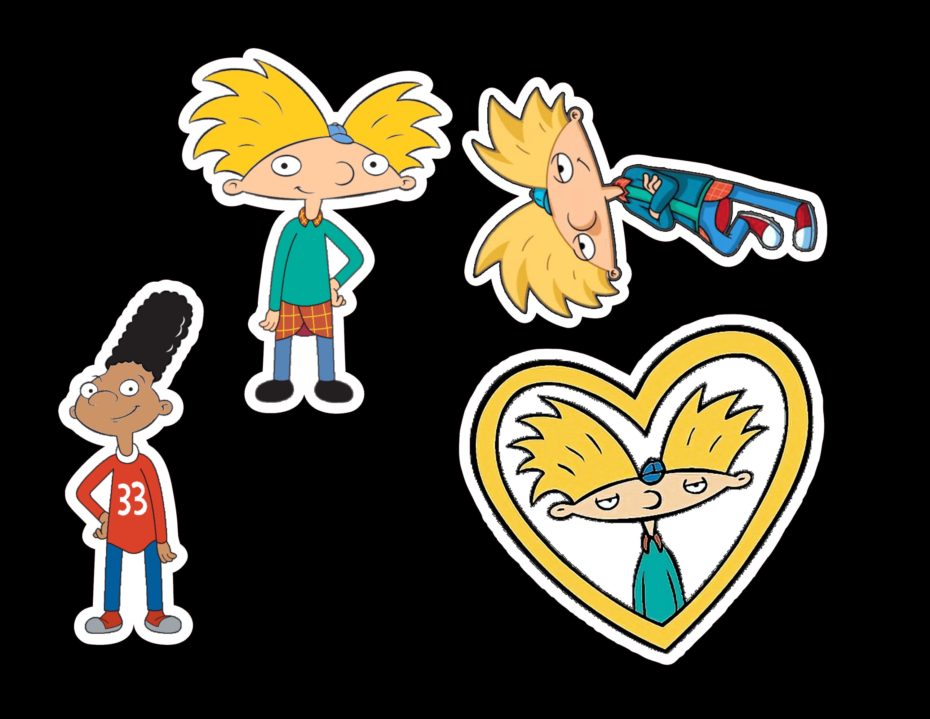 Hey Arnold Sticker Pack With Lockjaw Etsy vrogue.co