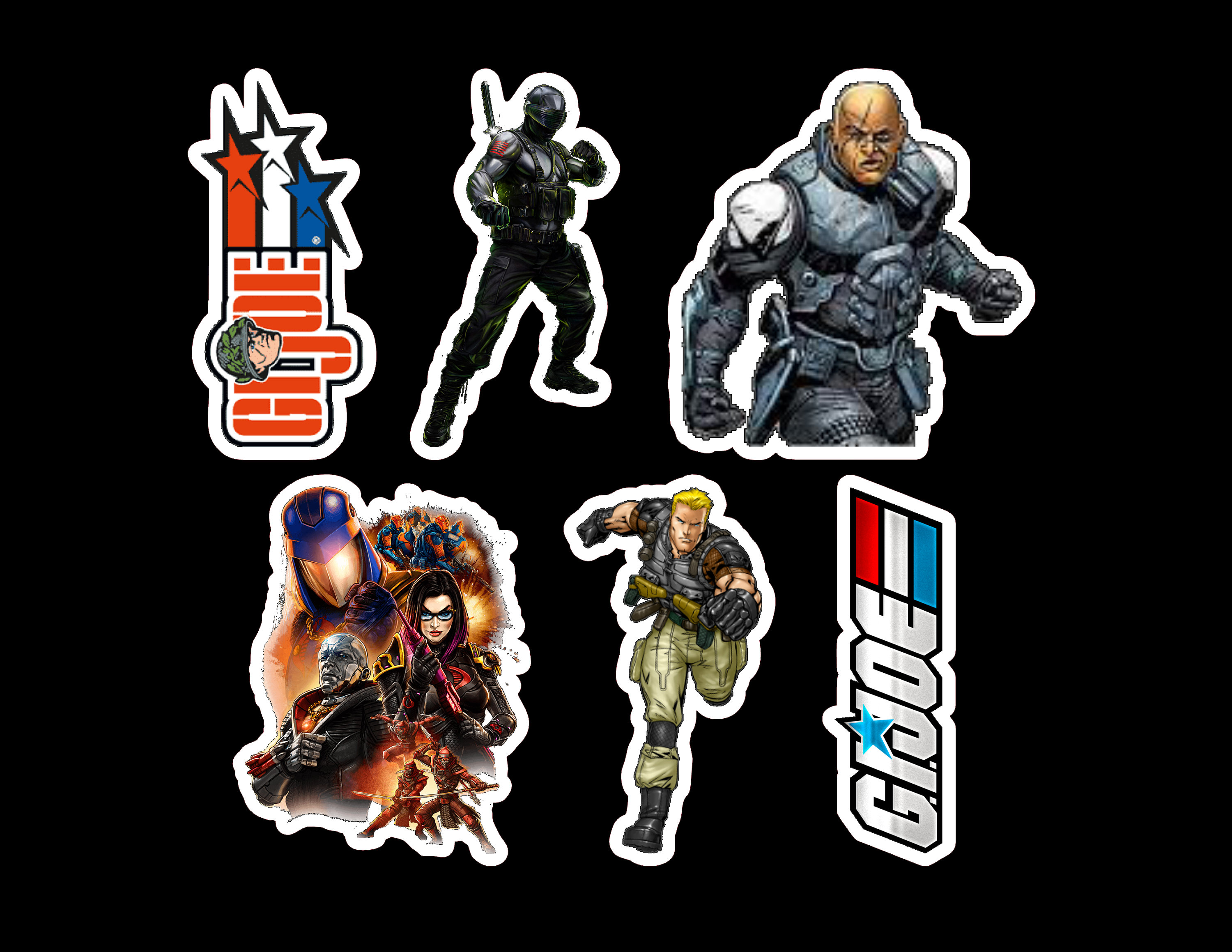 gi joe car decals