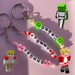 Dream Smp MCYT Keychains | Ranboo | Sapnap | Tubbo | Wilbur Soot | Tommyinnit | Dream | Minecraft | Technoblade
