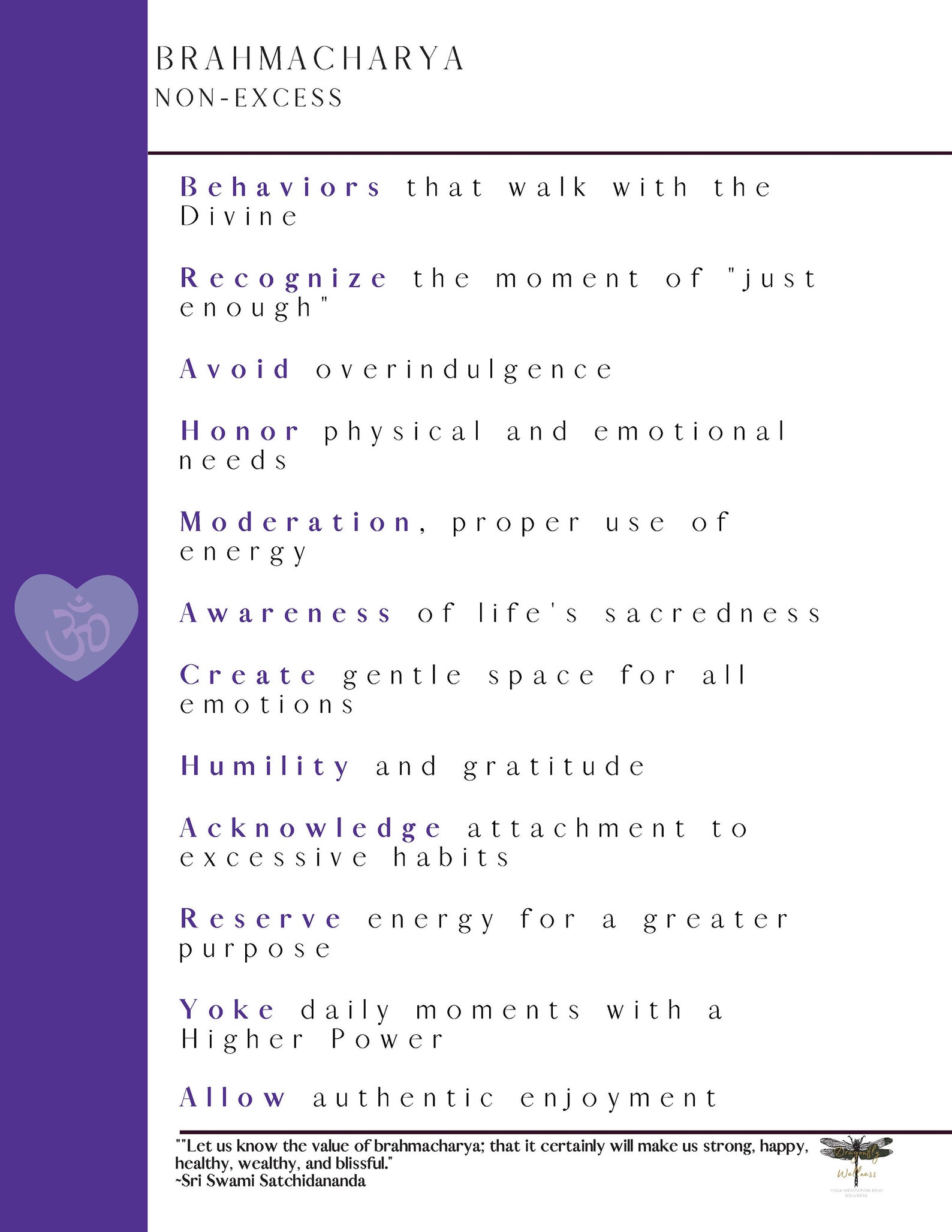 Printable Yamas And Niyamas Free Printable Calendar Printable Yamas And Niyamas Free Printable Calendar