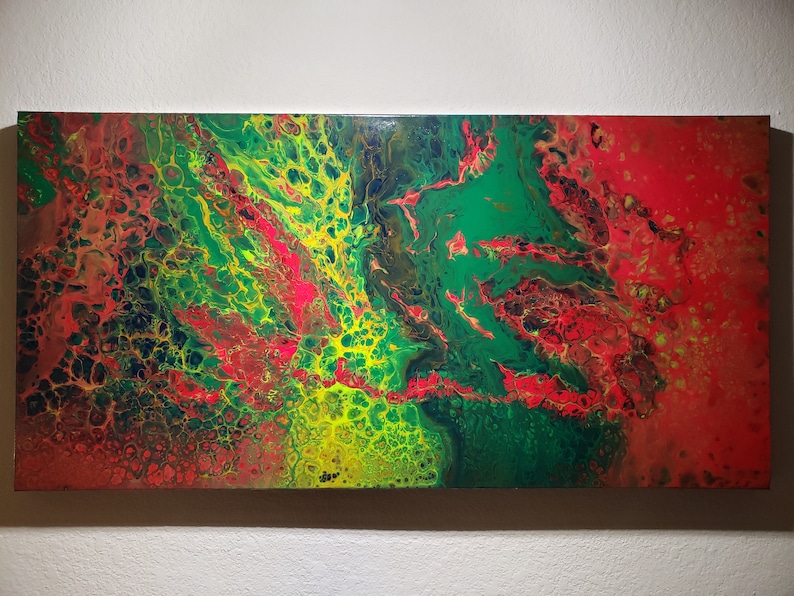 Large Acrylic Pour Paint Etsy