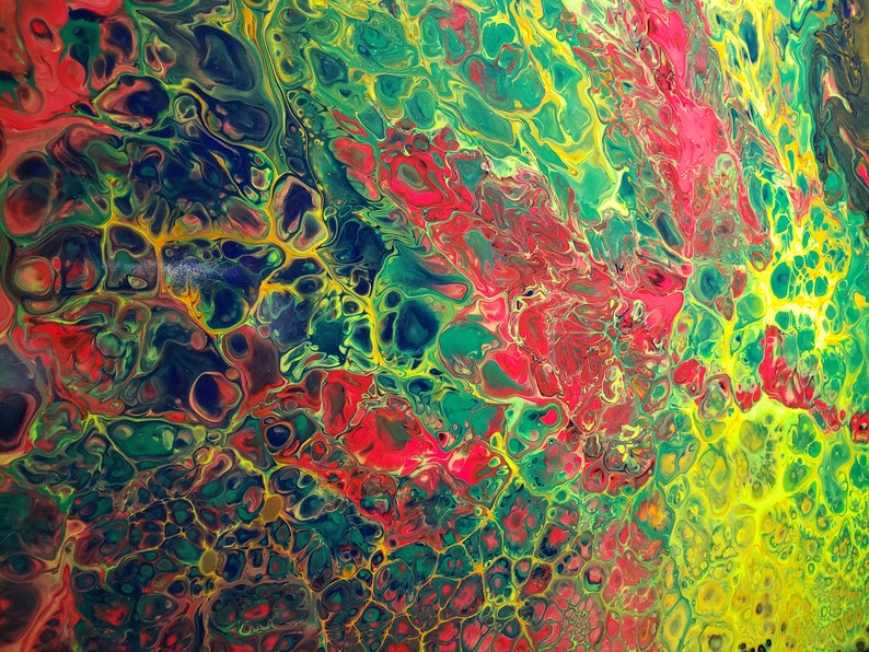 Large Acrylic Pour Paint Etsy