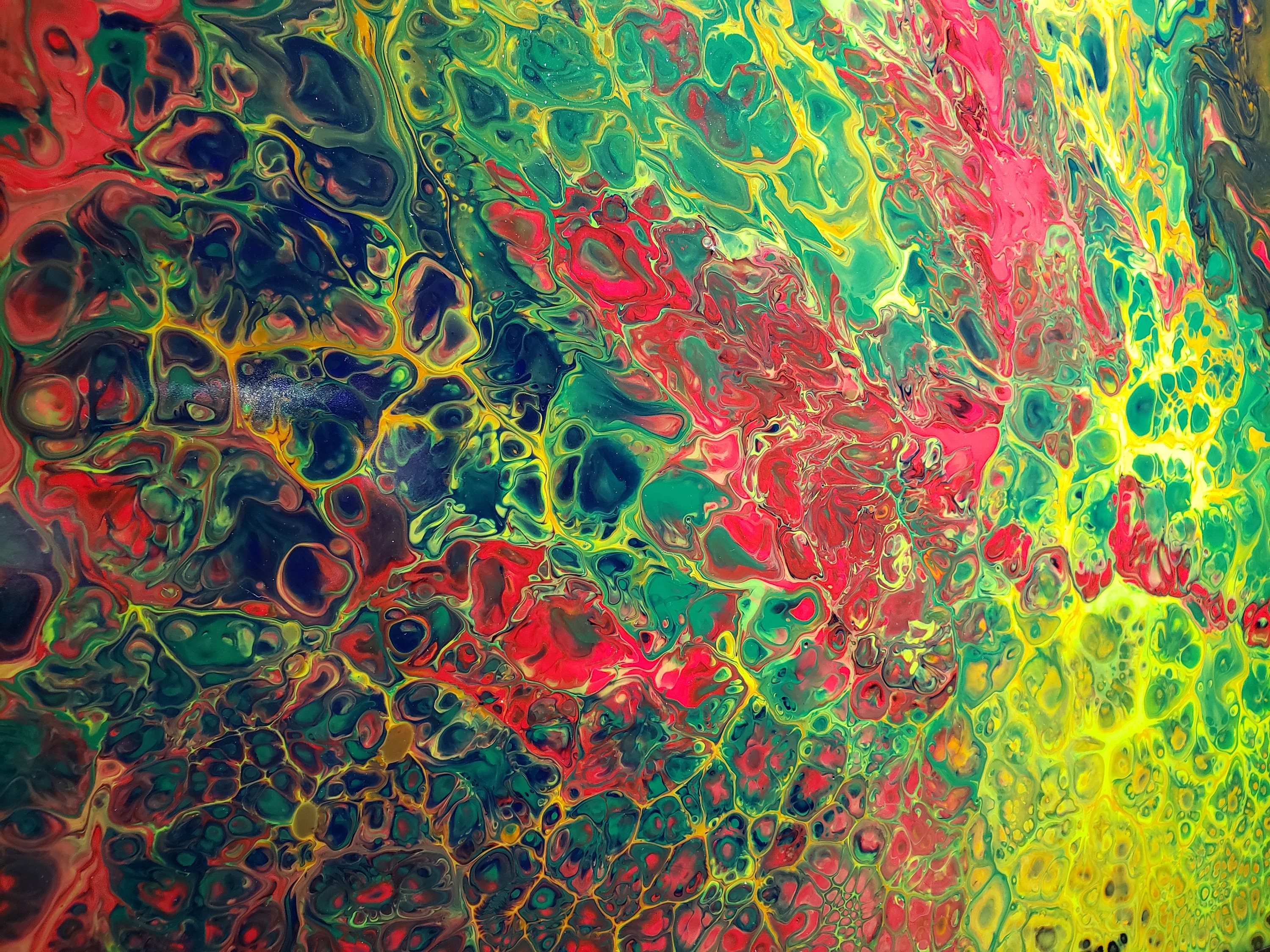 Large Acrylic Pour Paint Etsy