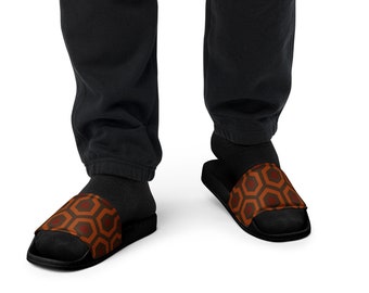 The Overlook Hotel Pattern - Men’s slides