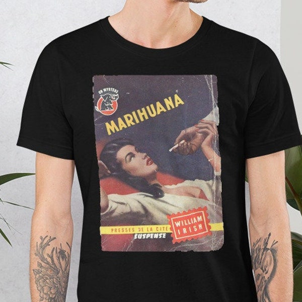 couverture vintage du magazine Marihuana Pulp