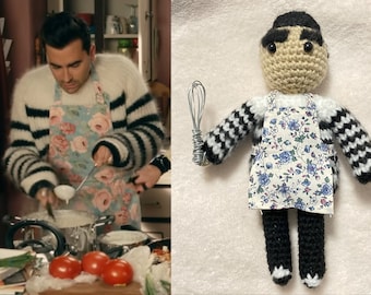 Schitt's Creek David Rose Character 2 - (CROCHET PATTERN ONLY; Not a finished product)