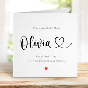 Biglietto per la mia meravigliosa mamma, auguri per la festa della mamma. Bellissimo biglietto per la festa della mamma.