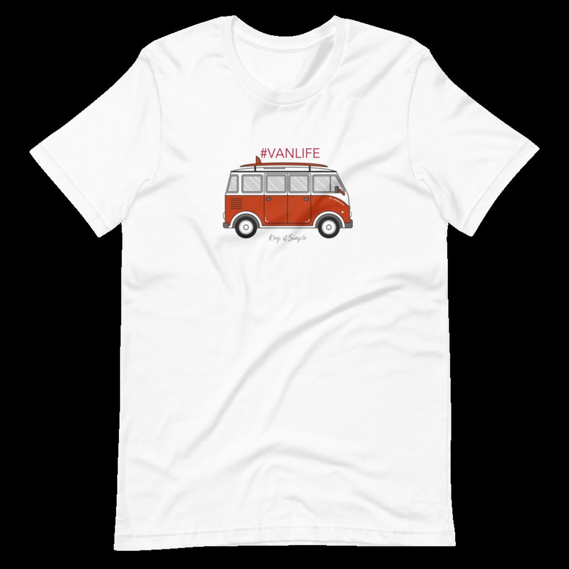 Van Life Tshirt Cute Vanlife T Shirt Van Life Gift for Women Etsy