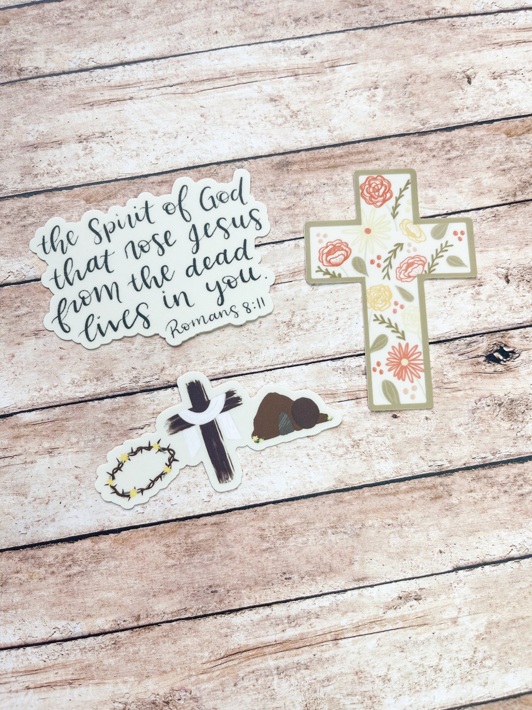 Faith Sticker Pack, Christian Girl Sticker Pack, Easter Sticker Pack