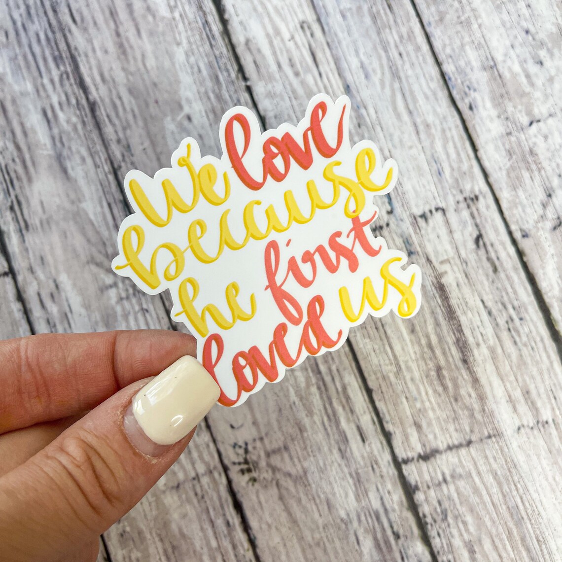 Faith Sticker Pack 11 Waterproof Stickers Faith Christian Etsy