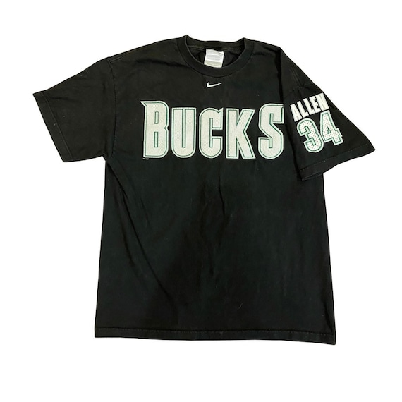 Ray Allen Nike Milwaukee Bucks Vintage Shirt Size… - image 1