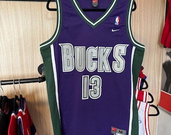 Glenn Robinson Nike Vintage 2000’s NBA Milwaukee Bucks Swingman Jersey Medium