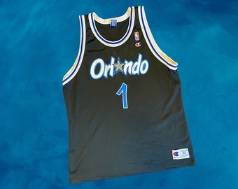 90's Darrell Armstrong Orlando Magic Champion NBA Jersey Size 48