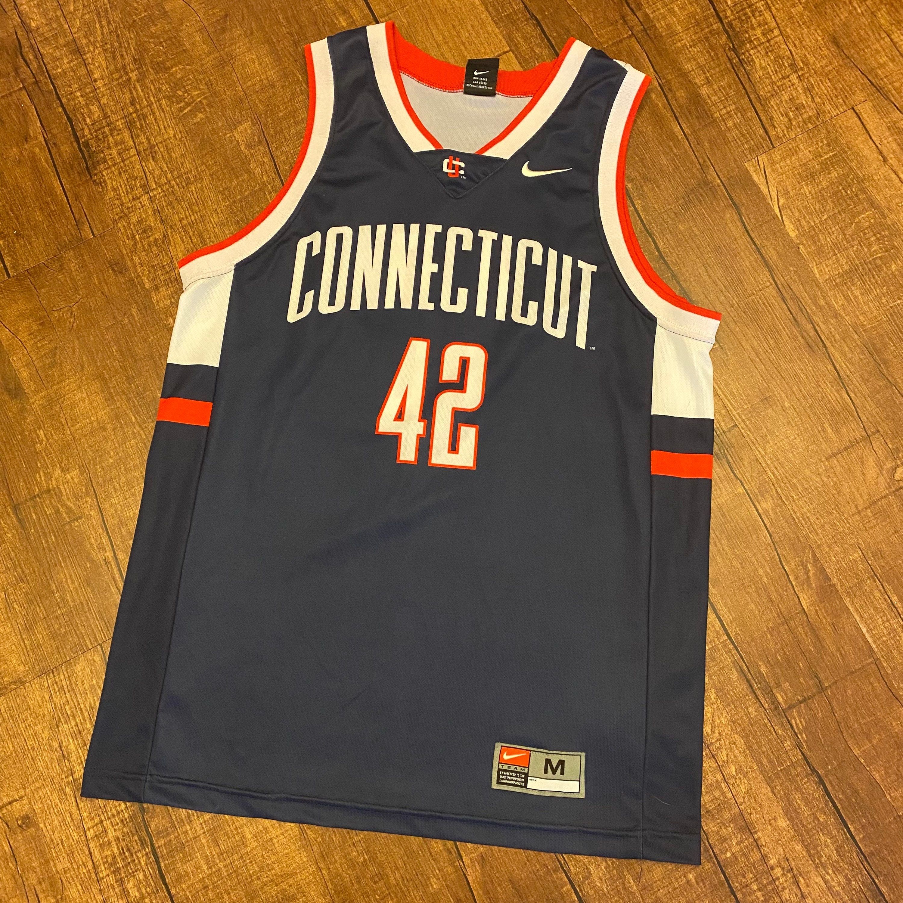 Khalid El-amin Vintage Nike NCAA Uconn Conneticut Jersey Medium - Etsy