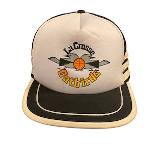 LaCrosse Catbirds Continental Basketball Association CBA Vintage NBA 90’s Snapback Hat Lacrosse, Wi