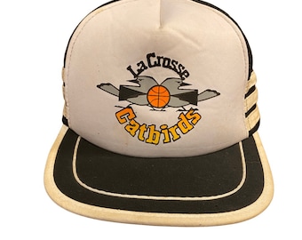 LaCrosse Catbirds Continental Basketball Association CBA Vintage NBA 90’s Snapback Hat Lacrosse, Wi