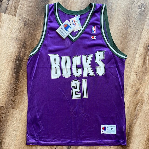 Darvin Ham (Large / 44) Milwaukee Bucks Vintage N… - image 2