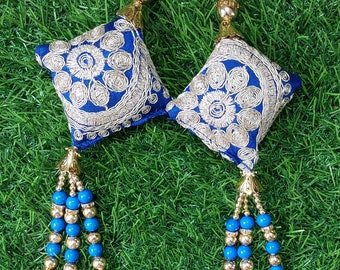 Sew on Tassel Latkan for Lehenga Blouse Curtain Edge for