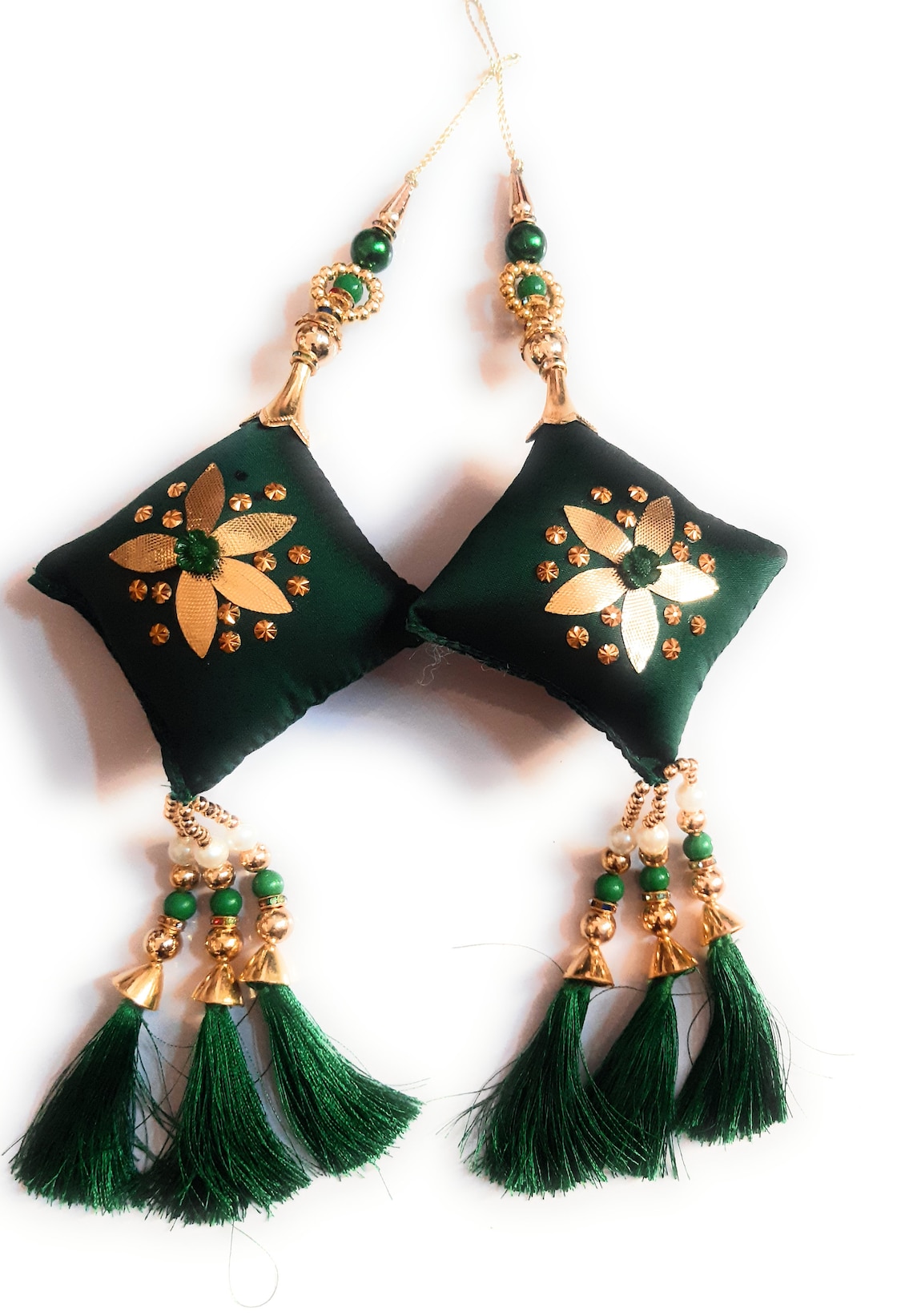 Handmade Work Ethnic Hanging Latkan for Lehenga Latkan Fancy | Etsy