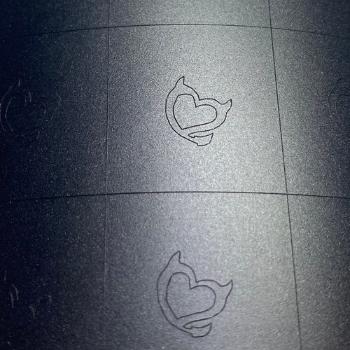 Heart Airbrush Stencil Vinyl for Airbrush Trendy Nail Art Etsy