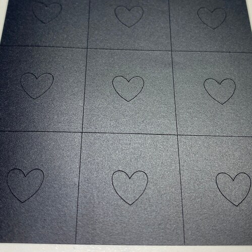 Heart Airbrush Stencil Vinyl for Airbrush Trendy Nail Art Etsy