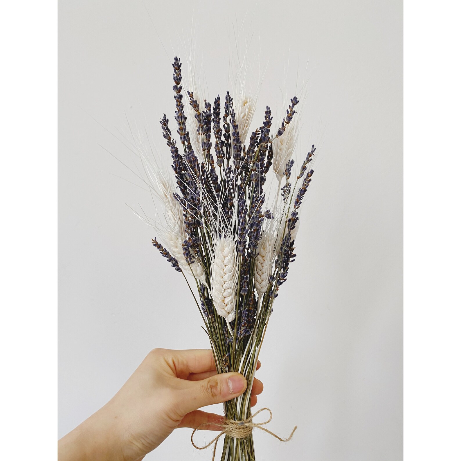Dried Lavender Vase Decor Dried Lavender Bouquets Boho Etsy