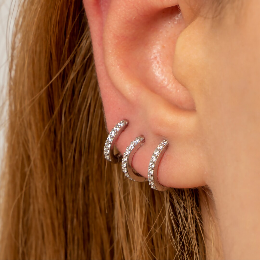 ピアス Mini Shell Earring (Silver) 925-Silver-Mini-Nautilus-Shell