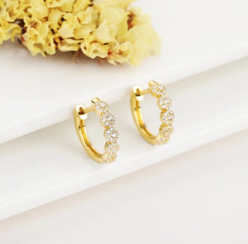 Everyday Hoop Earring Stack Set Bridesmaid Gift Set Etsy
