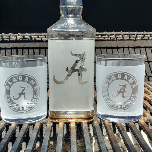 Alabama 3pc Decanter Set - Etsy