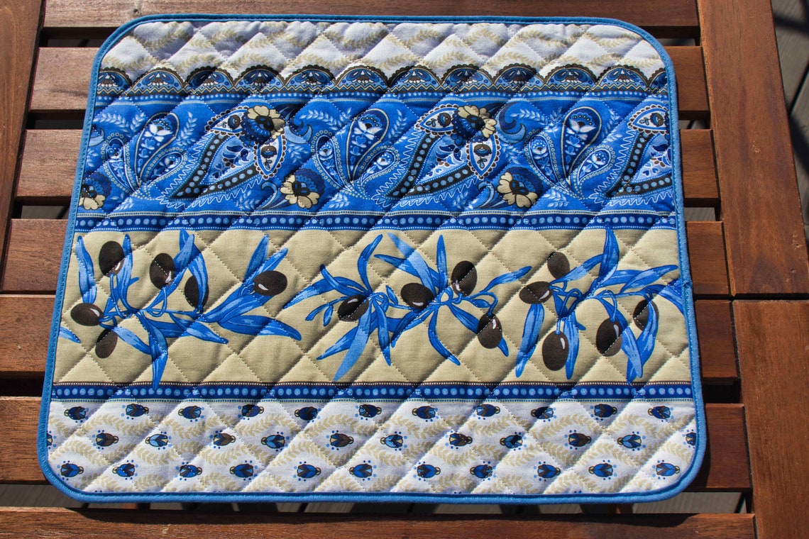 France Provence Placemats 17X14 BUY 3 GET 1 FREE Le Mas De Etsy