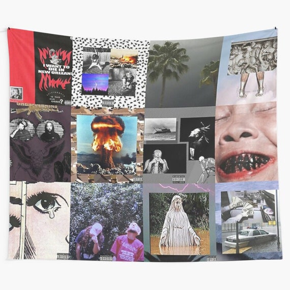 Suicideboys Album Collage Tapestry Suicide Boys Album - Etsy