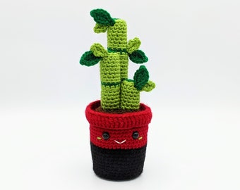 MUSTER: Lucky Bamboo Crochet - PDF ONLY - Amigurumi Bambus Hkelanleitung -  Pflanze Zwischenmuster hkeln - Etsy.de