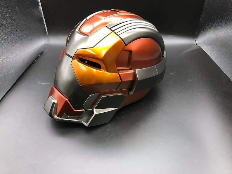 iron man mark 17 helmet pepakura files