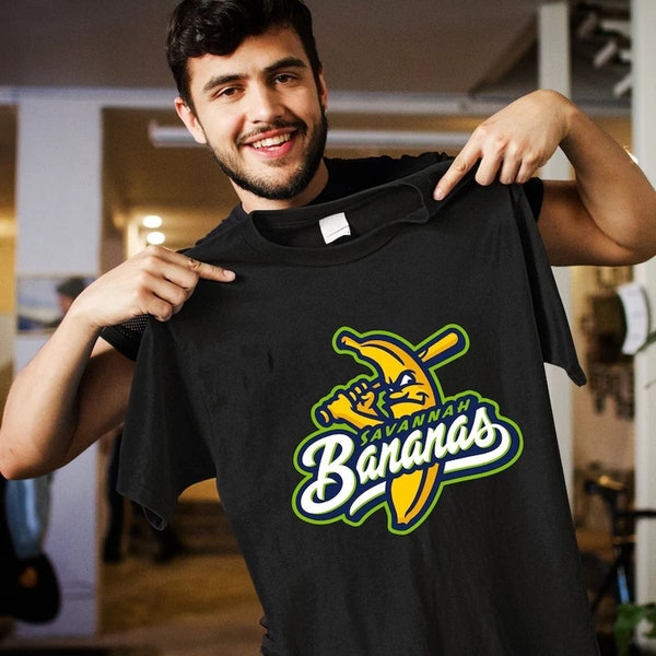 Savannah Bananas Baseball Png Etsy