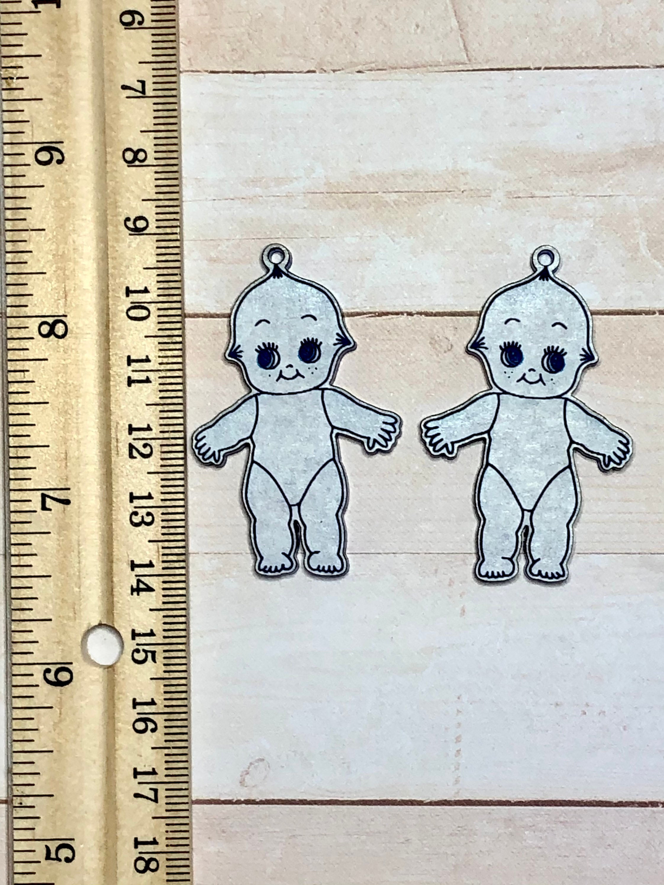 Baby Doll Earrings Silicone Mold Etsy