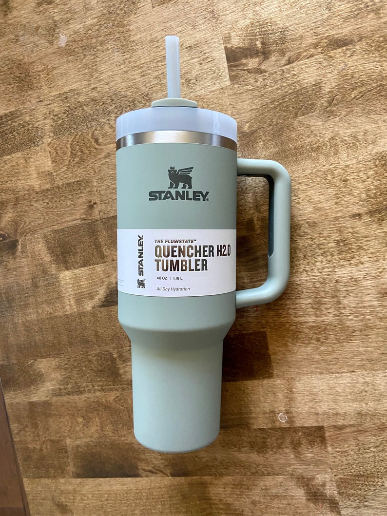 Stanley Soft Matte 40oz Quencher Tumbler Stormy Sea Dune Etsy