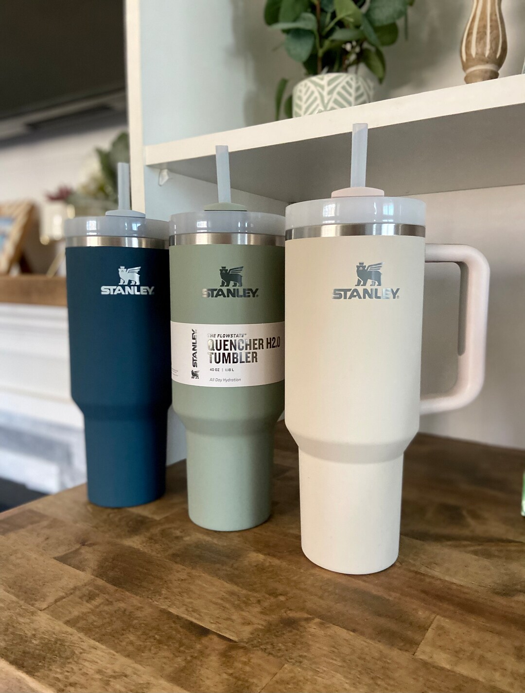 Stanley Soft Matte 40oz Quencher Tumbler Stormy Sea Dune Etsy