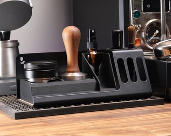 Espresso Flow Simplifier – Organizer für Espresso-Zubereitungswerkzeuge, Präsentationsständer – Vereinfachen Sie Ihren Espresso-Zubereitungsprozess | von Natur aus richtig